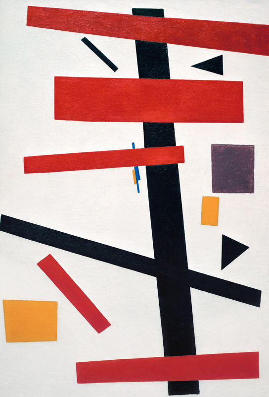 Supremus Nr. 50 von Kasimir Sewerinowitsch Malewitsch