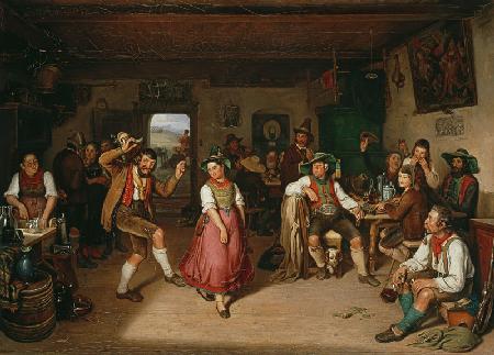Target Shooting and Dancing in Oberbayern 1841