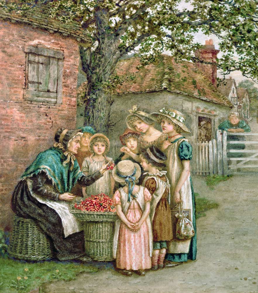 The Cherry Woman von Kate Greenaway