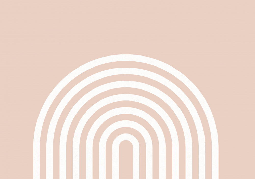 Peach Rainbow von Kathrin Pienaar