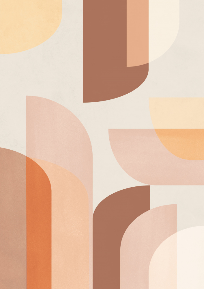 Retro Geometric von Kathrin Pienaar