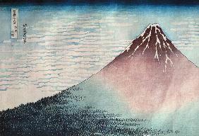 Fuji in Clear Weather'', from the series ''36 Views of Mount Fuji'' (Fugaku sanjurokkei) (see also 7