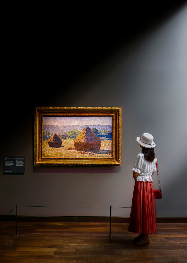 Golden Haystacks von Kenneth Zeng