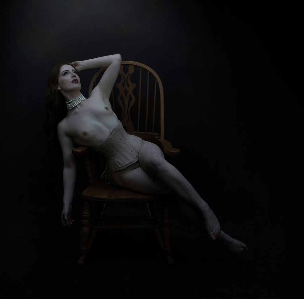 Alethia in a rocking chair von Kenp