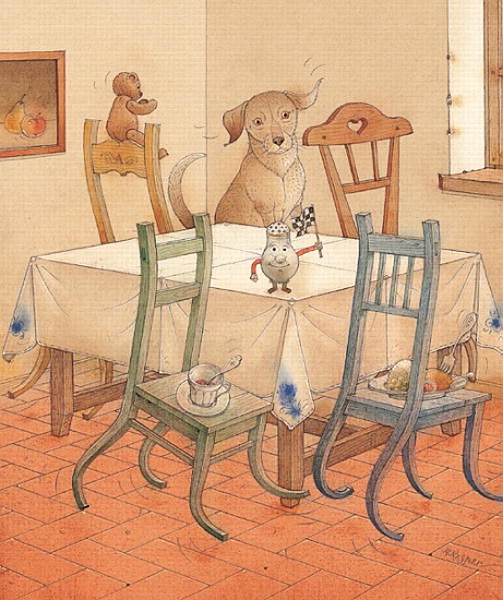 Chair Race von  Kestutis  Kasparavicius