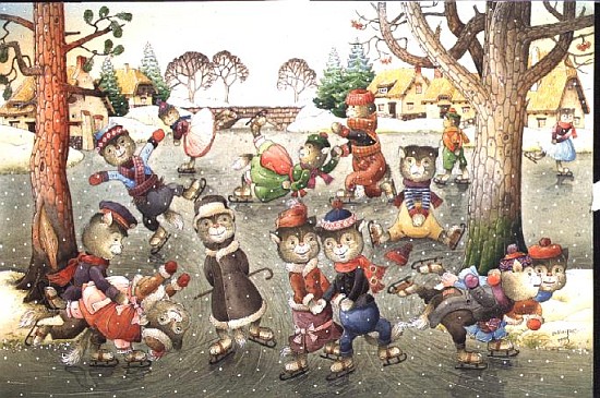 Cats on Skates  von  Kestutis  Kasparavicius