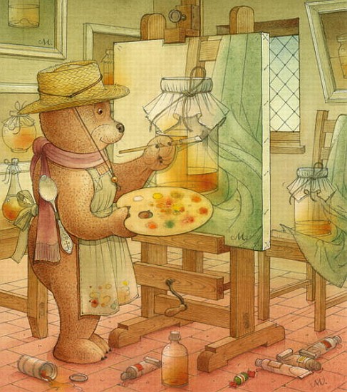 Painter, 2006 (w/c on paper)  von  Kestutis  Kasparavicius