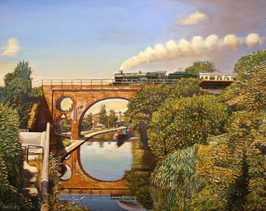 Train Crossing von Kevin  Parrish