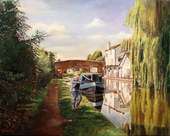 Hauling the Batty Boat von Kevin  Parrish