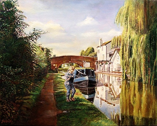 Hauling the Batty Boat von Kevin  Parrish