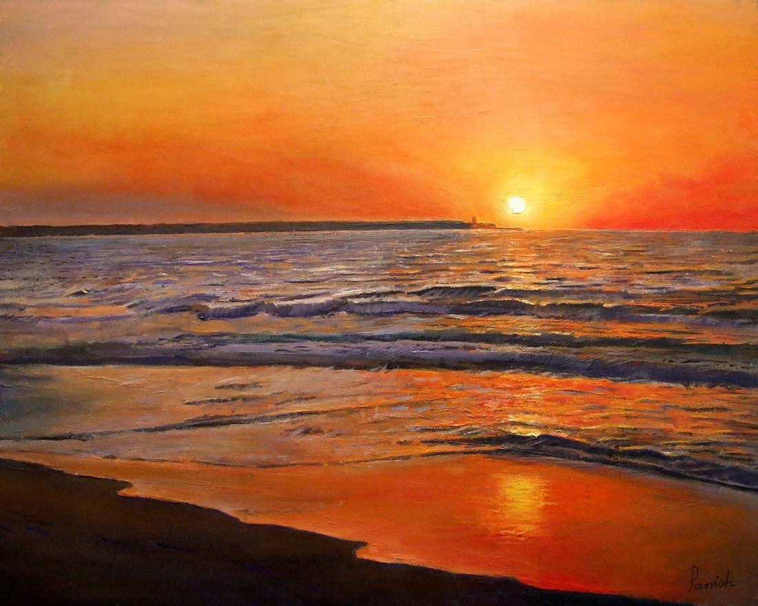 Sunset and Tranquility von Kevin  Parrish