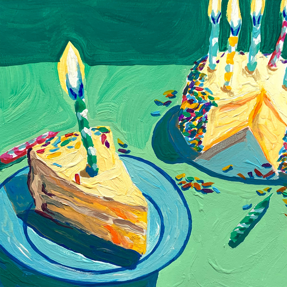 Birthday Cake von Key and Sea Creative