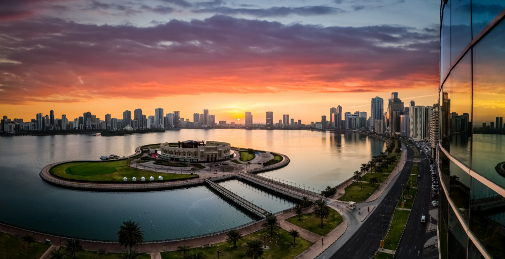 Colourful sunrise von khalid jamal