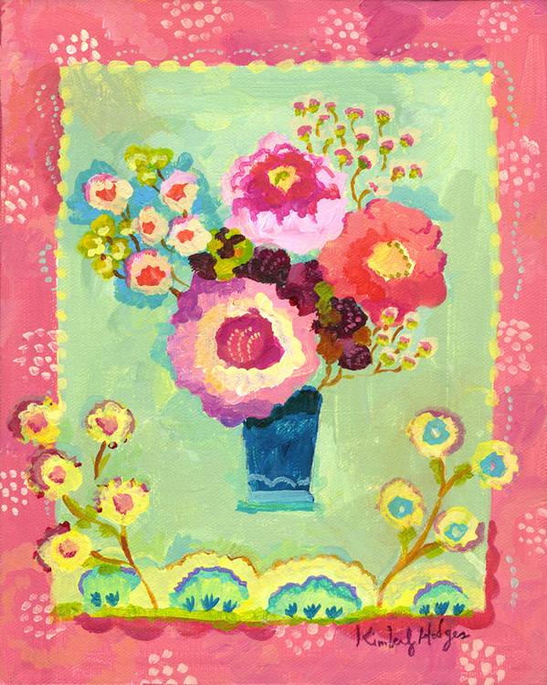 Petit Blue von Kimberly Hodges