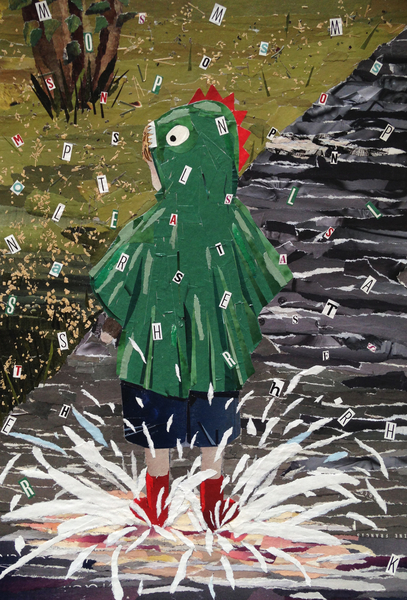 Monster Splash von Kirstie Adamson