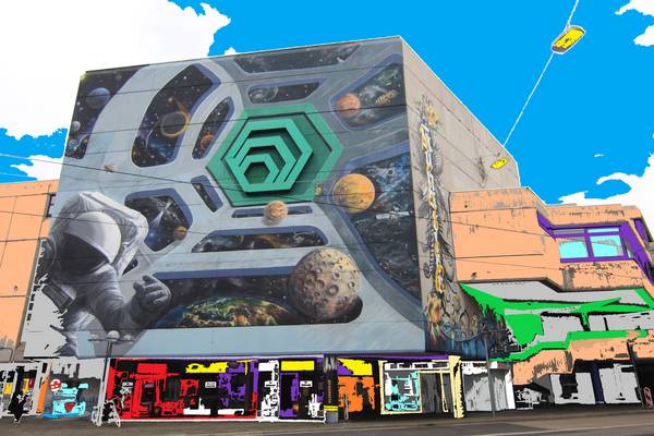 Kunst am Seidenweberhaus II von Klaus Pothorn