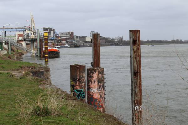 Rheinufer von Klaus Pothorn