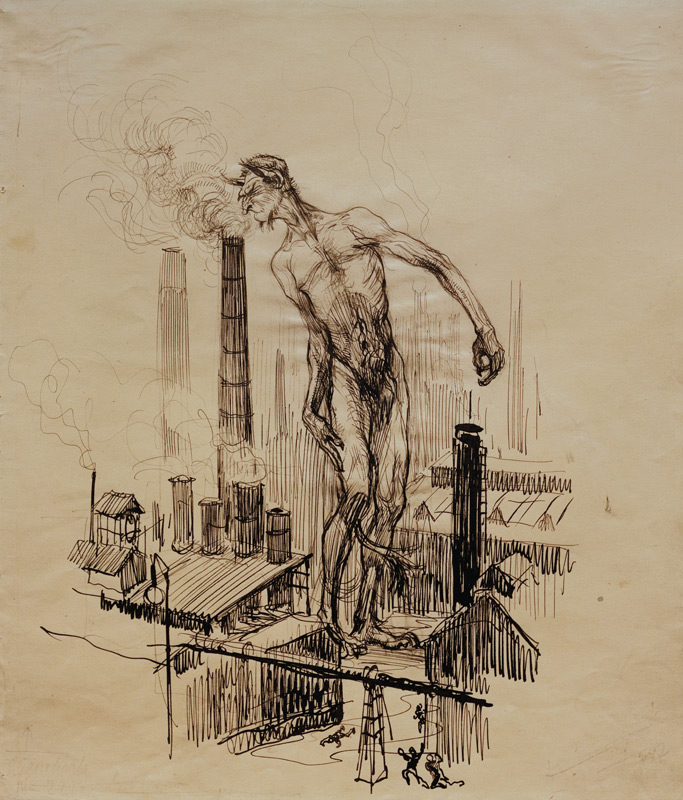 Pfui Deifel! von Heinrich Kley