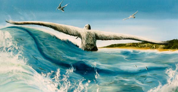 Catching in a Wave von James Knowles