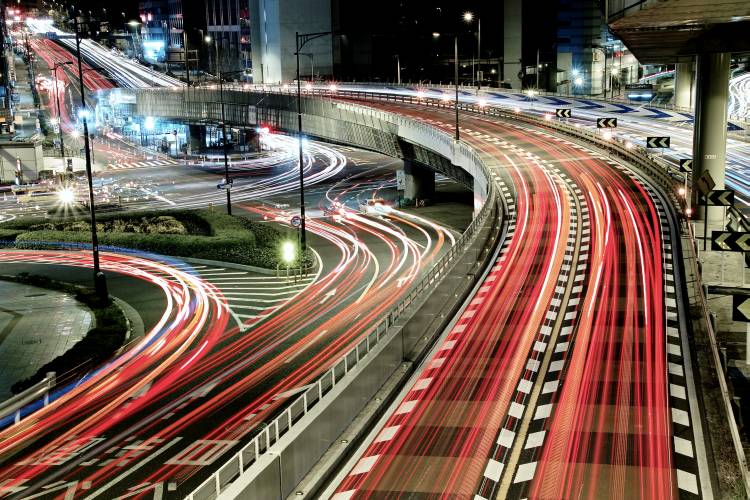 Chaotic Traffic von Koji Tajima