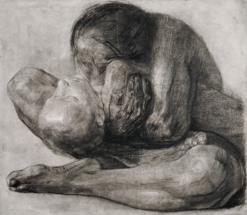 Frau mit totem Kind von Käthe Kollwitz
