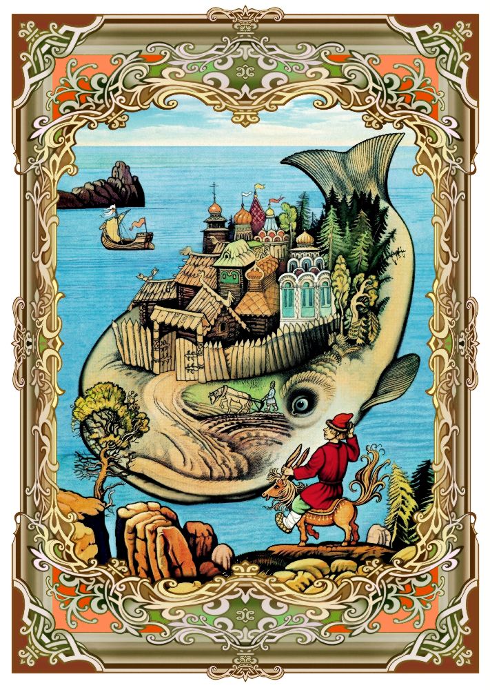 Buckliges Pferdchen. P. Erschow von Konstantin Avdeev