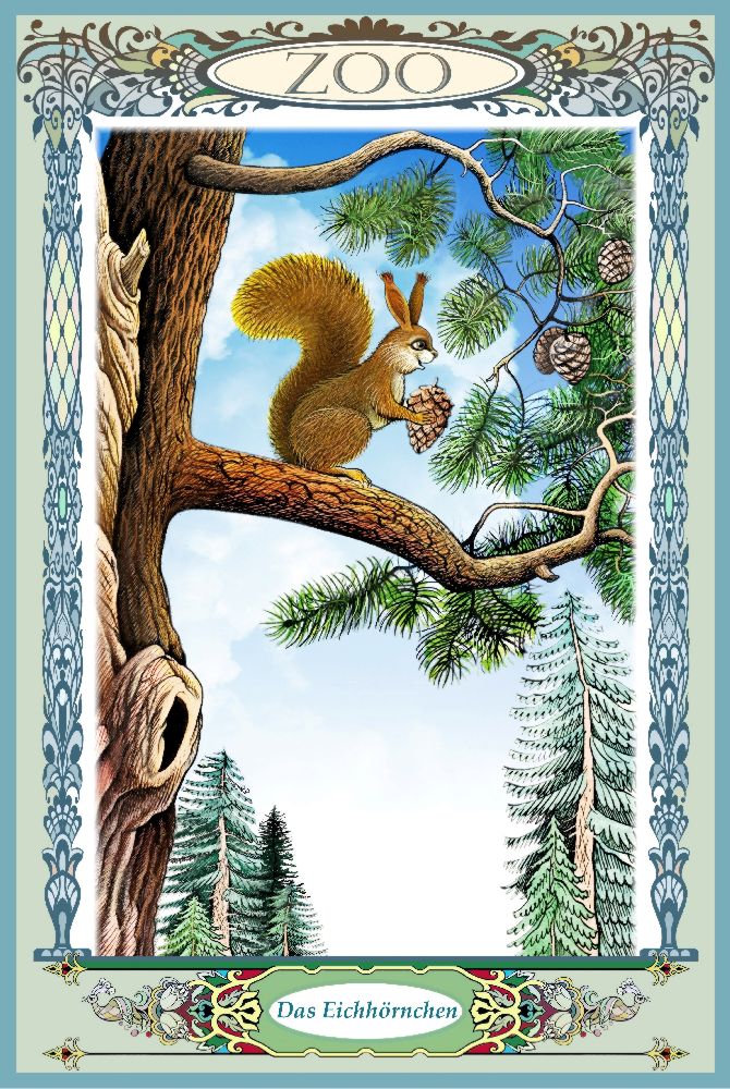 Das Eichhörnchen von Konstantin Avdeev