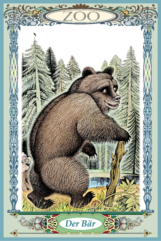 Der Bär von Konstantin Avdeev