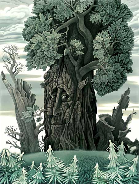 Die weiße Eiche von Konstantin Avdeev