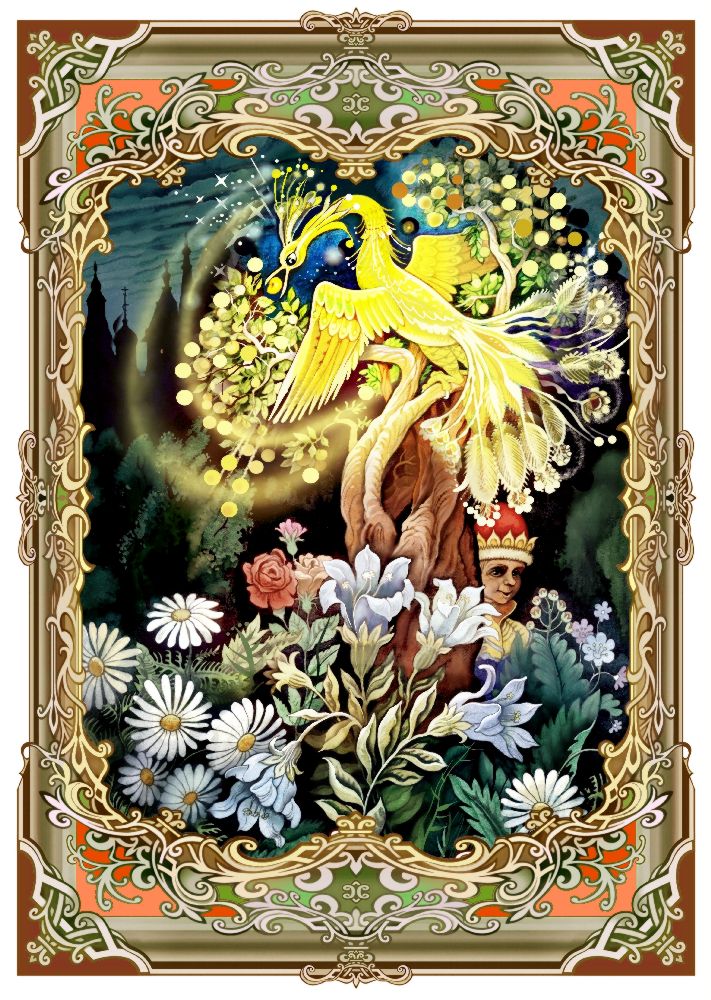 Iwan-Zarewitsch und grauer Wolf. Russisches Märchen von Konstantin Avdeev