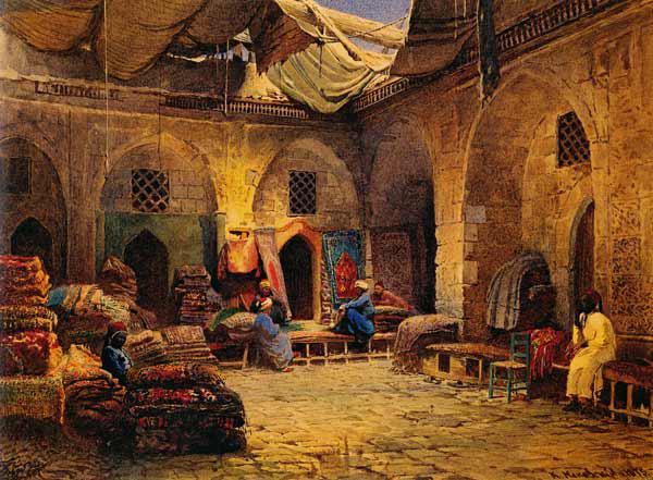 Teppichladen in Kairo