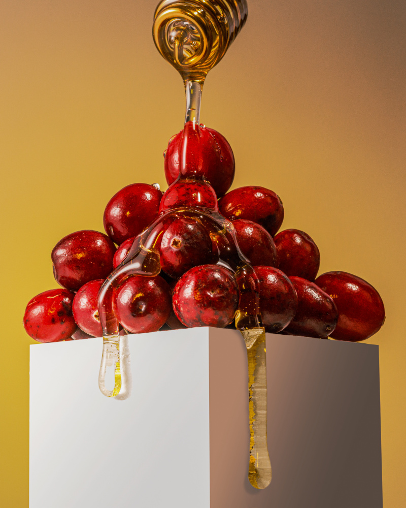 Cranberries with honey von Konstantin Morozov