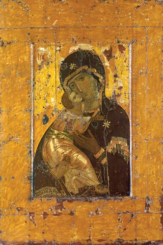 Gottesmutter von Wladimir von Konstantinopel Ikonenmalerei