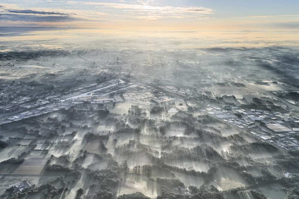 A misty morning von Kos Karathanasis