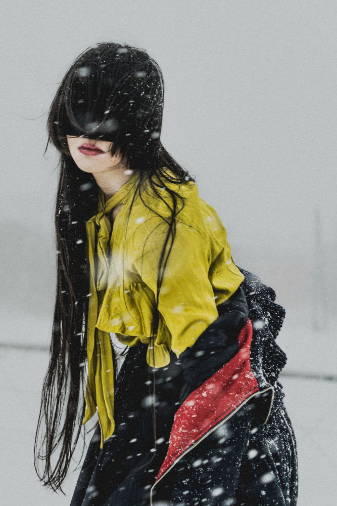 The beginning of snow von Kurosaki Sangan