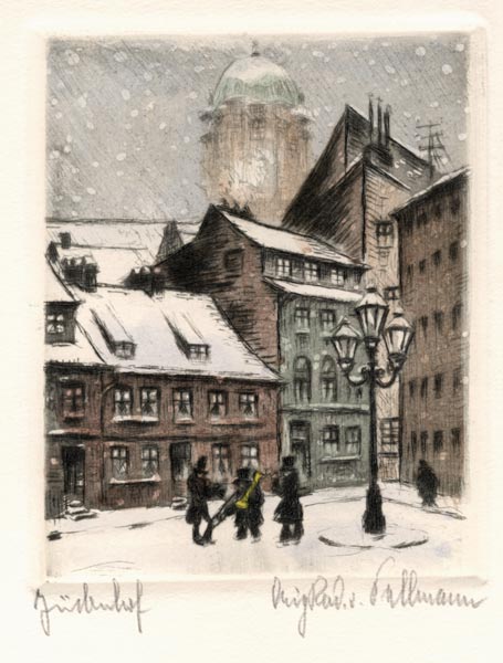 Berlin, Jüdenhof von Kurt Pallmann