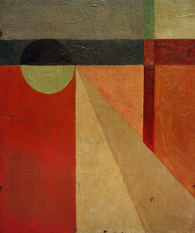 Abstraktion 45 / Kugelkleid von Kurt Schwitters