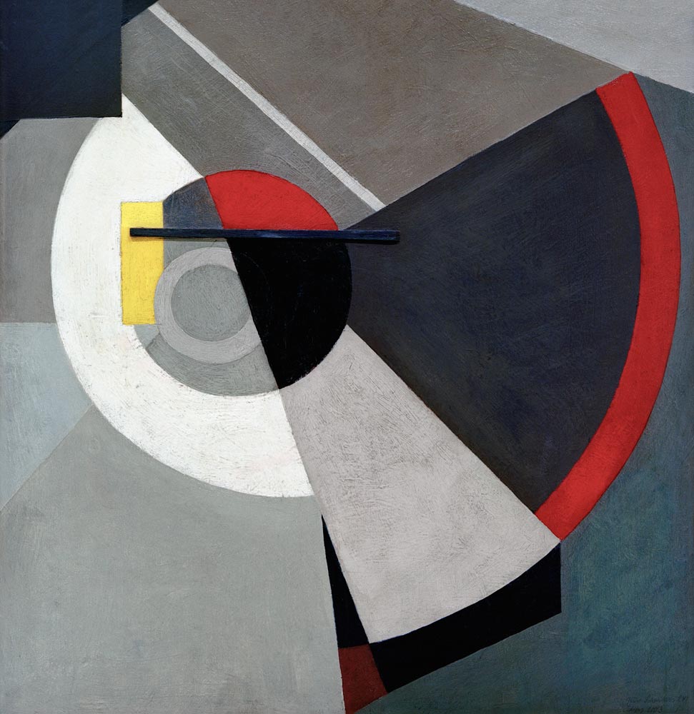 Merz 1003. Pfauenrad von Kurt Schwitters