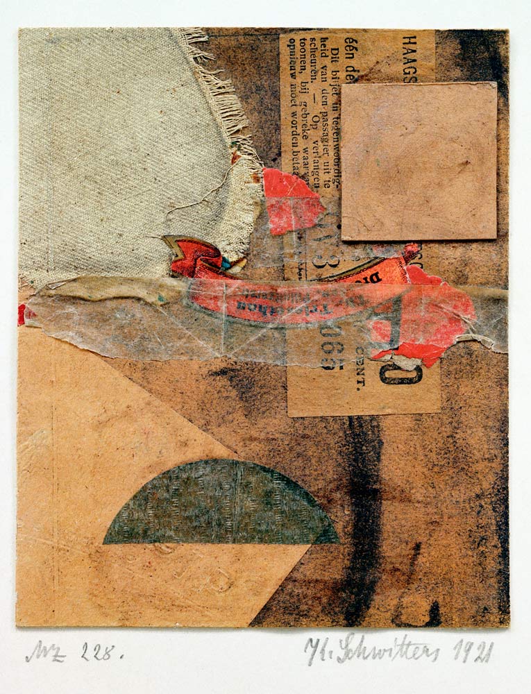 Mz 228 von Kurt Schwitters