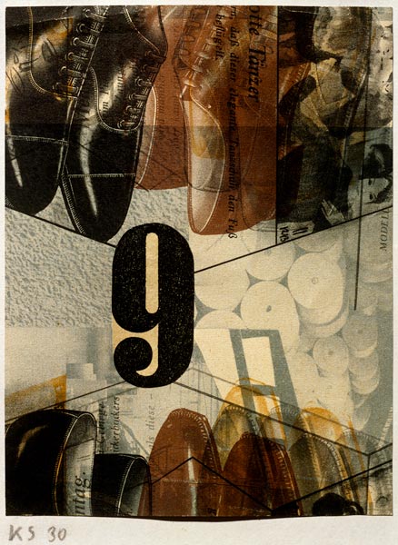 NUMERO 9 von Kurt Schwitters