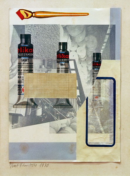 Ohne Titel (elika) von Kurt Schwitters