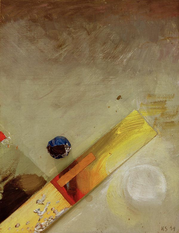 Phantasie über Dächern von Kurt Schwitters