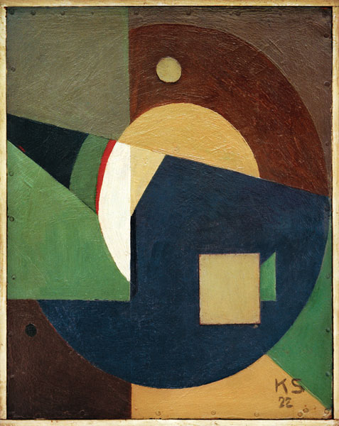 Ohne Titel (Für Walter Dexel) von Kurt Schwitters