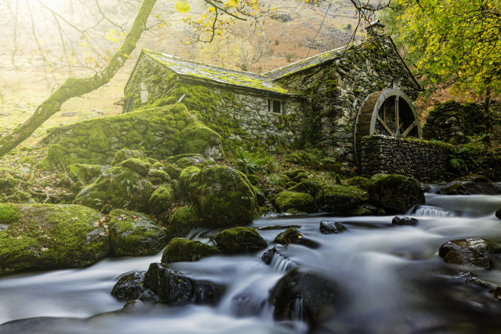 Borrowdale Mill, Lake District von Kutub Uddin