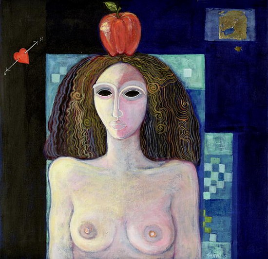 Eva, 2004 (acrylic on canvas)  von Laila  Shawa