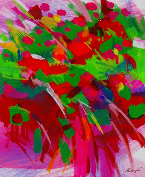 Bouquet Flou von Pascal Langevin