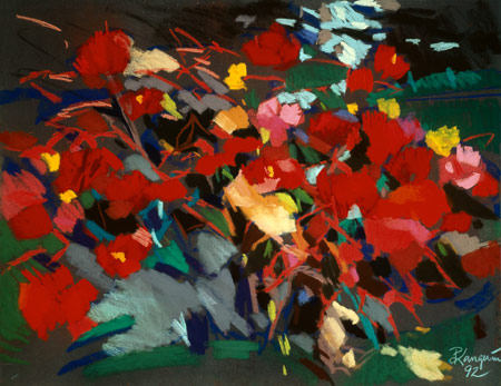 Parterre Rouge von Pascal Langevin