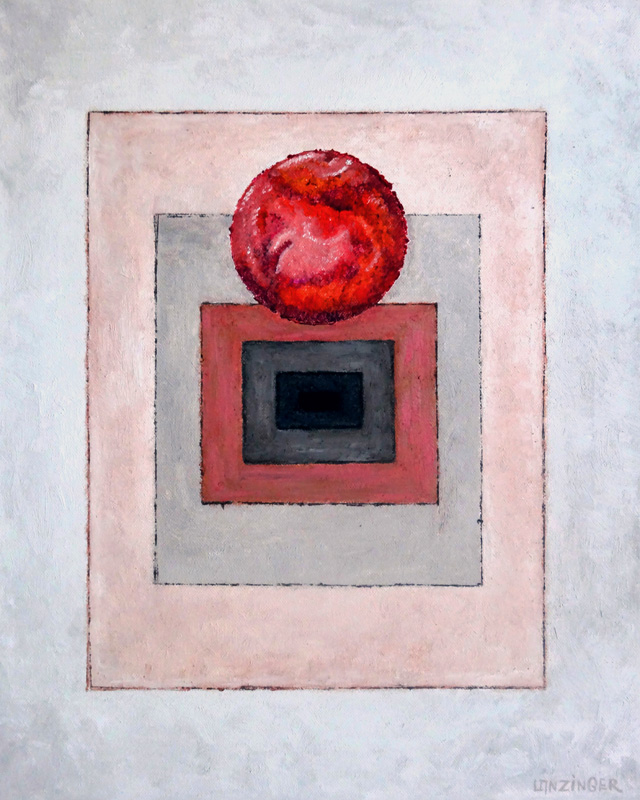 Ins Zentrum - rot von Peter Lanzinger