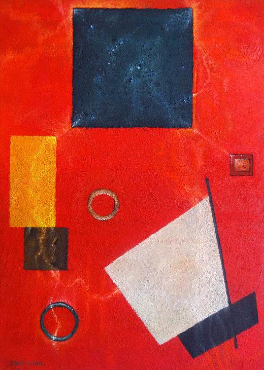 In Rot von Peter Lanzinger