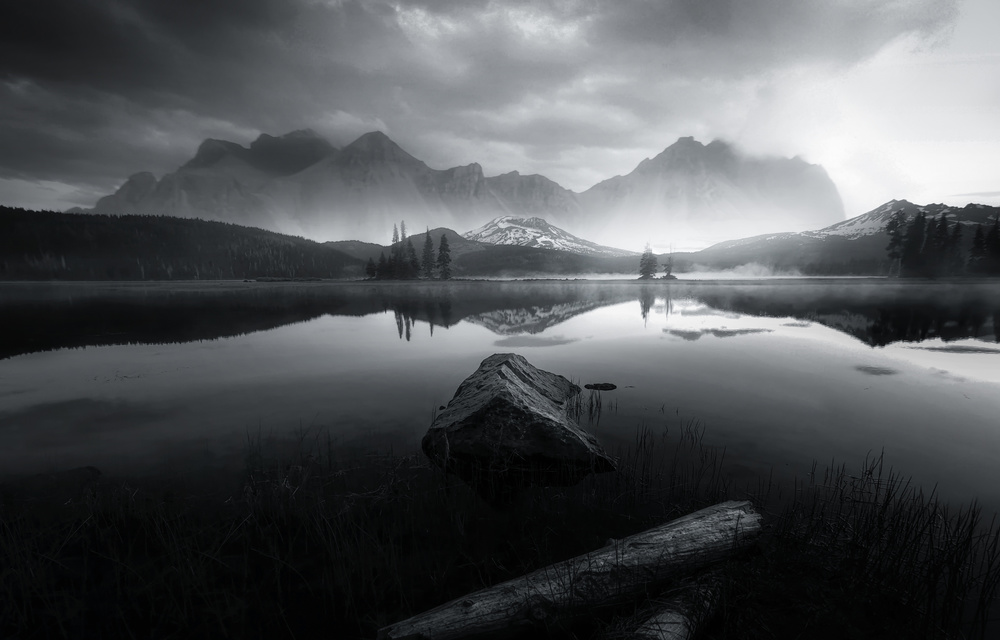 Morning mist von Larry Deng